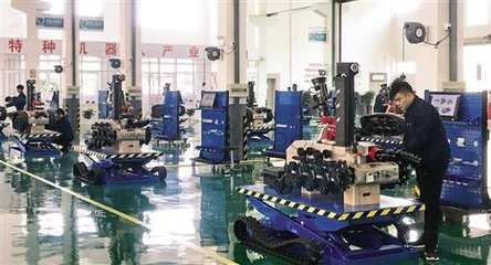 我国工业机器人服务行业突破百个领域，技术服务与开发并驾齐驱